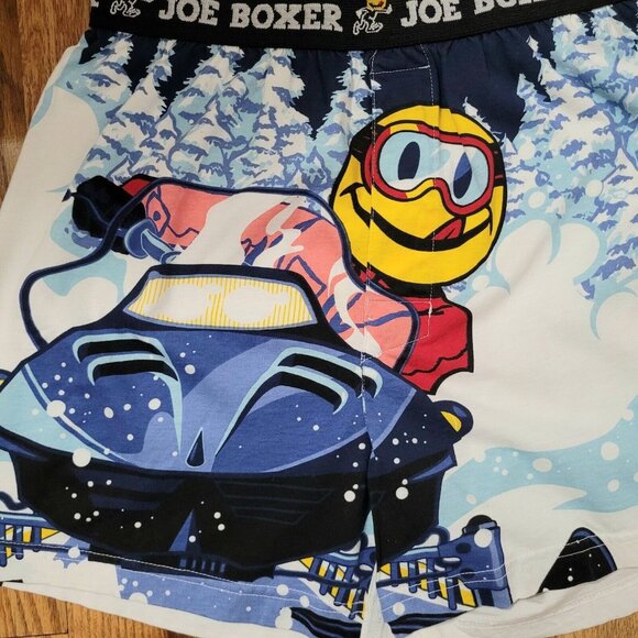 Vintage Joe Boxer Boxers Men's Size Medium St Bernard Smiley Face Cotton NWOT - Picture 7 of 14